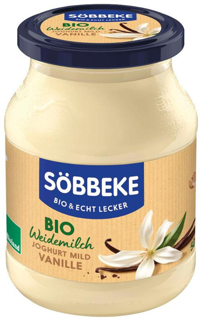 Produktfoto zu Weidemilch Joghurt mild Vanille 500g