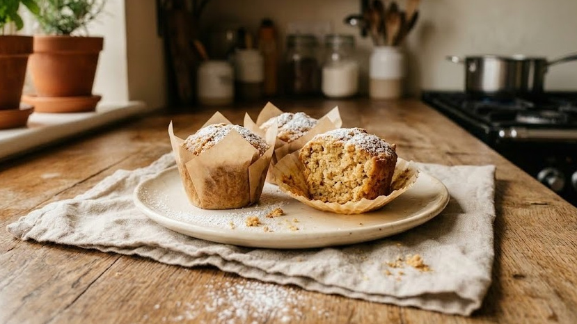 Rezeptbild für Pastinaken-Zitronen-Muffins