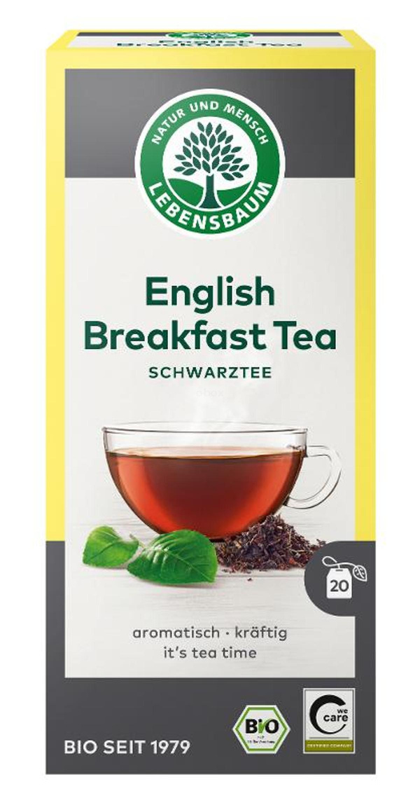 Produktfoto zu English Breakfast Tee in 20 Beuteln vegan