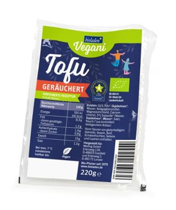 Produktfoto zu Tofu geräuchert 220g