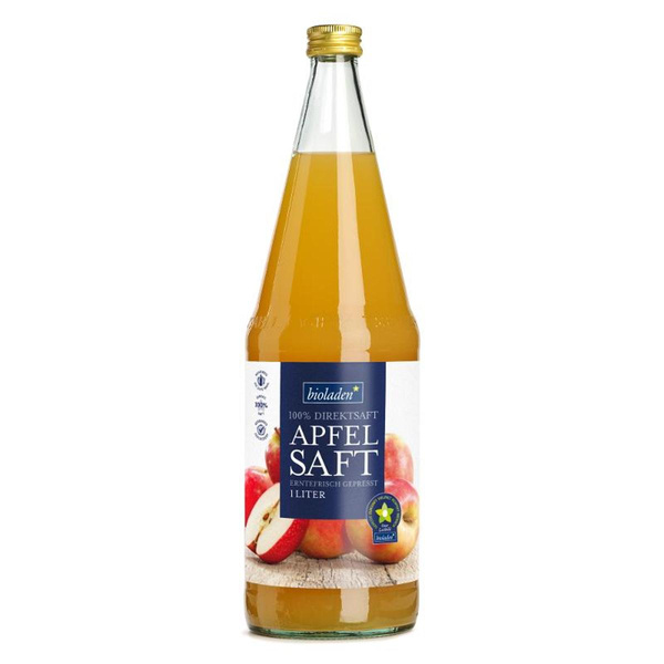 Produktfoto zu Apfelsaft naturtrüb Kiste 6*1L