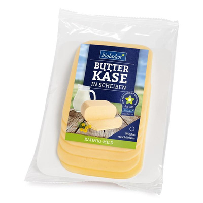 Produktfoto zu Butterkäse in Scheiben 150g