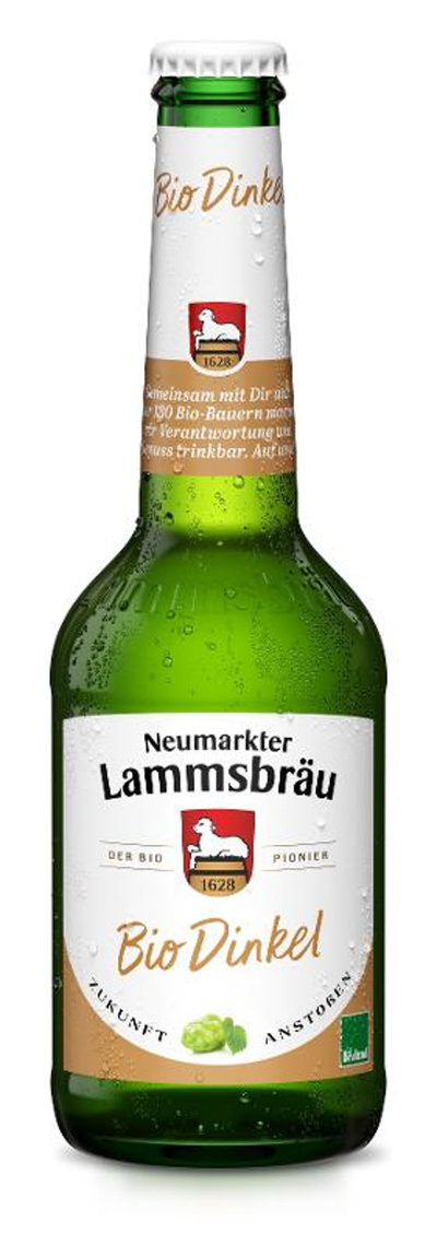 Produktfoto zu Lammsbräu Dinkelbier Kiste 10*0,33L