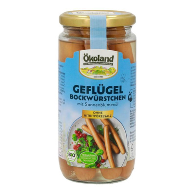 Produktfoto zu Bockwürstchen Geflügel 6 Stück