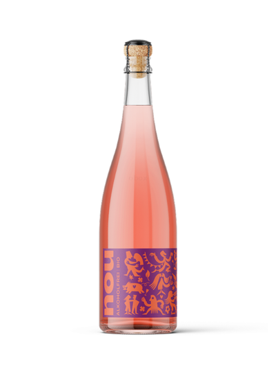 Produktfoto zu NOU alkoholfrei rose 0,75L