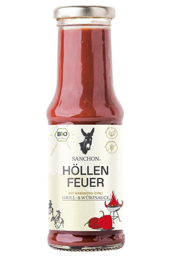 Produktfoto zu Grillsauce Höllenfeuer 210ml