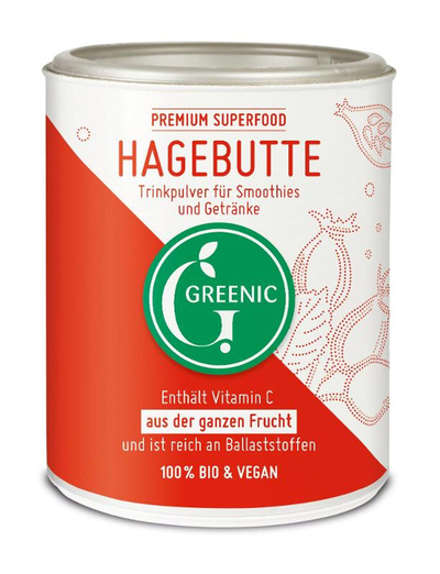 Produktfoto zu Hagebutten Superfood Trinkpulver 160g