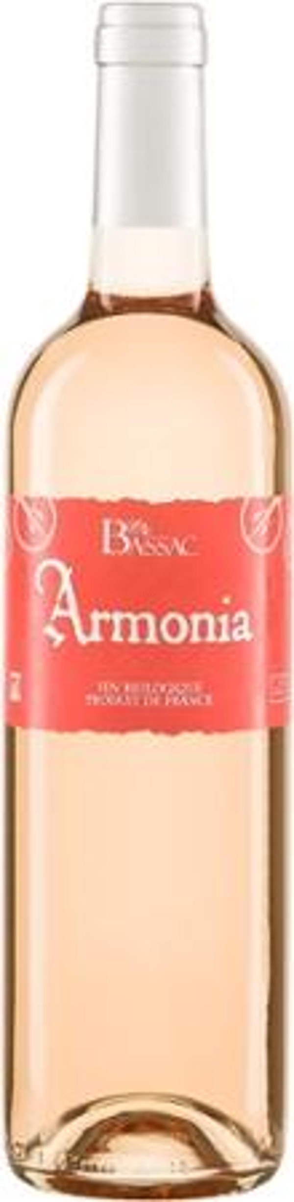Produktfoto zu Bassac Armonia rosé 0,75L