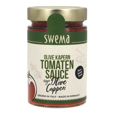 Produktfoto zu Tomatensauce Olive Kapern 300g