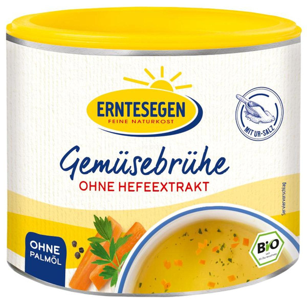 Produktfoto zu Gemüsebrühe hefefrei mit Ur-Salz 220g