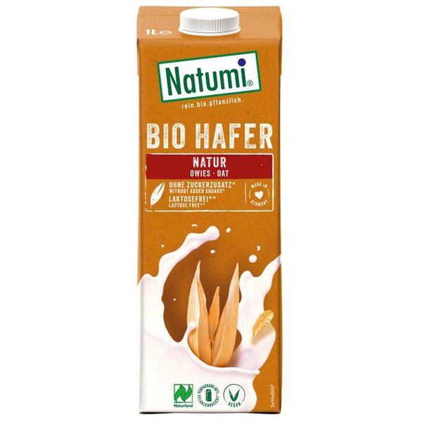 Produktfoto zu Hafer Natural 1L