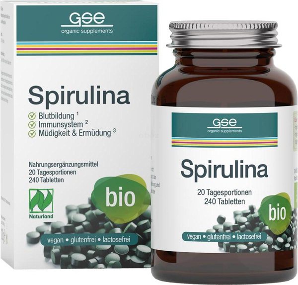 Produktfoto zu Spirulina-Tabletten 240 Stück