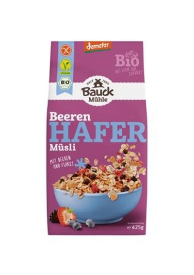 Produktfoto zu Beeren-Hafer-Müsli 425g