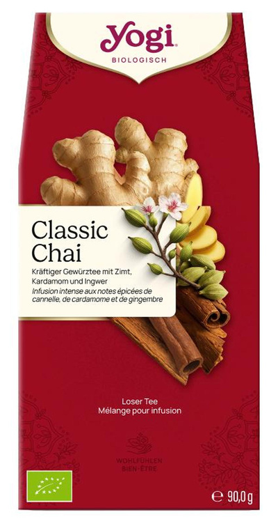 Produktfoto zu YogiTea Classic Chai lose 90g