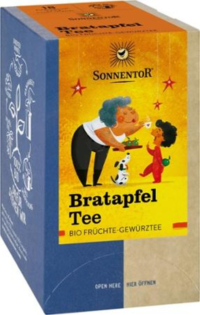 Produktfoto zu Bratapfel Tee 18 Beutel