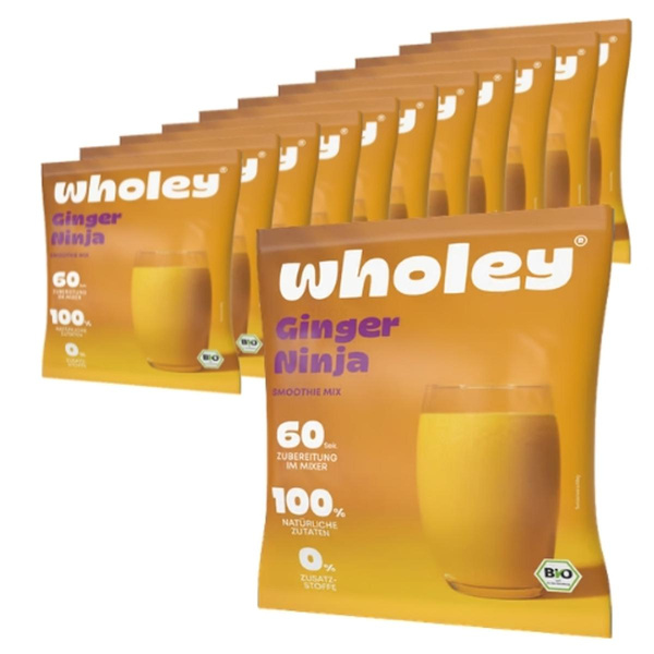 Produktfoto zu TK Wholey Ginger Ninja Smoothie 12x173g