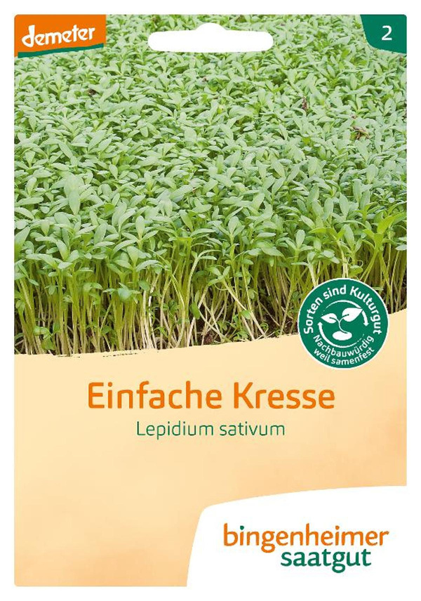 Produktfoto zu Saatgut "Einfache Kresse"