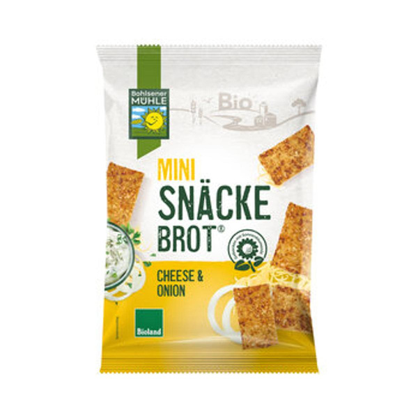 Produktfoto zu Mini Snäcke Cheese Onion 95g