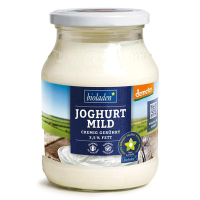 Produktfoto zu Joghurt mild 3,5% Demeter 500g