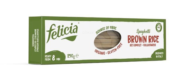 Produktfoto zu Vollkornreis Spaghetti glutenfrei 250g