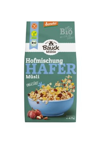 Produktfoto zu Hofmischung Hafer Müsli ungesüßt 425g