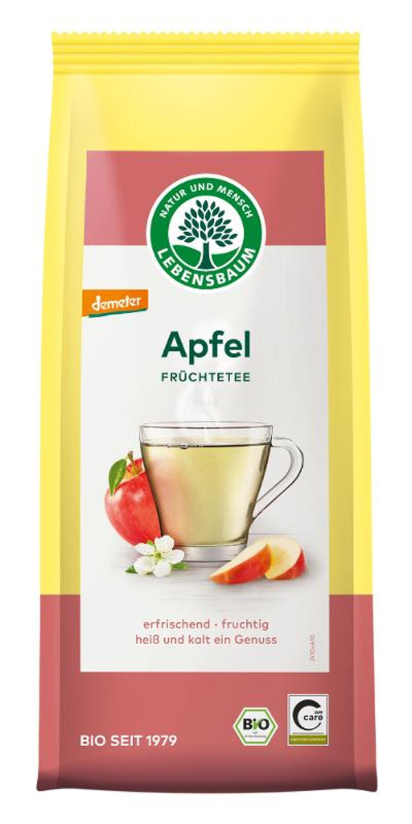 Produktfoto zu Apfel Früchtetee lose 100g