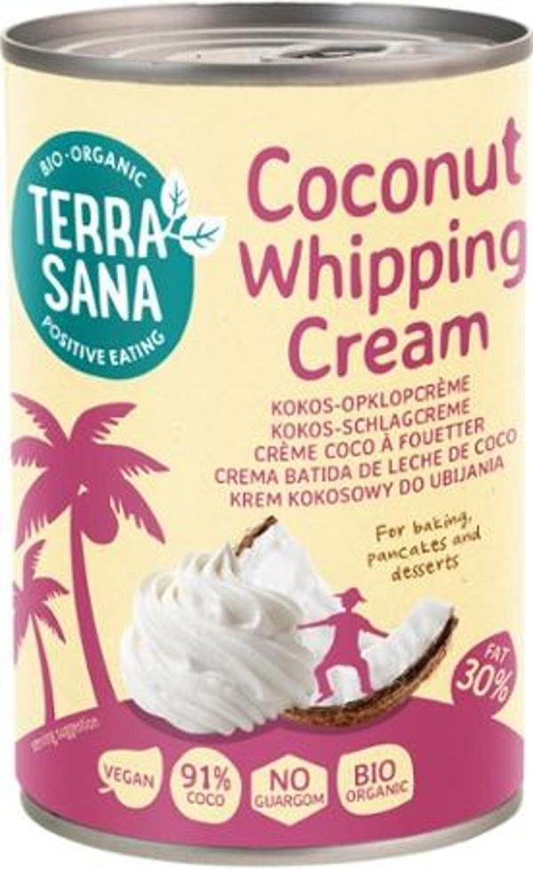 Produktfoto zu Kokosmilch Schlagcreme vegan