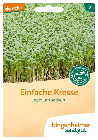 Produktfoto zu Saatgut "Einfache Kresse"