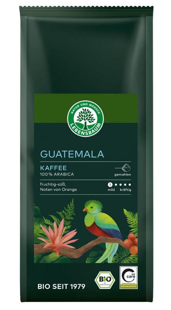 Produktfoto zu Guatemala Kaffee gemahlen 250g