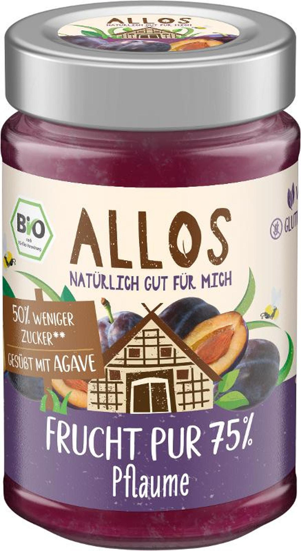 Produktfoto zu Frucht Pur 75% Pflaume 200g