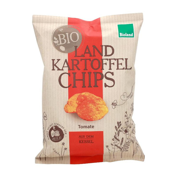 Produktfoto zu Landkartoffelchips Tomate 125g