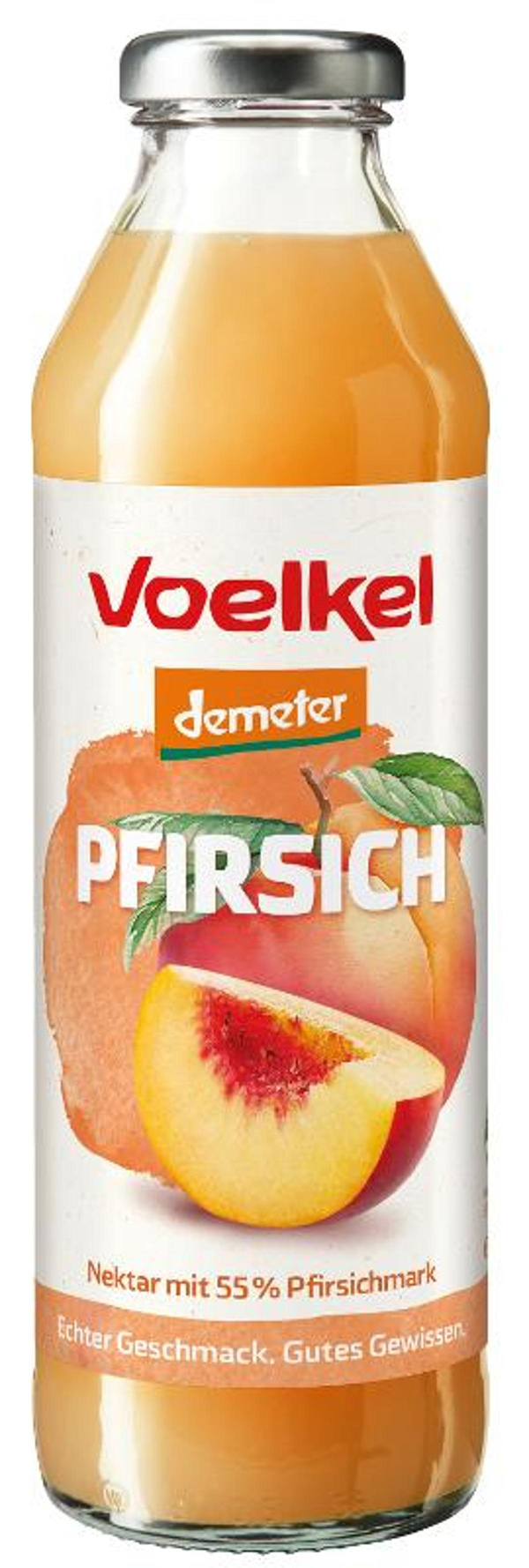 Produktfoto zu Pfirsich Nektar 8*0,5l