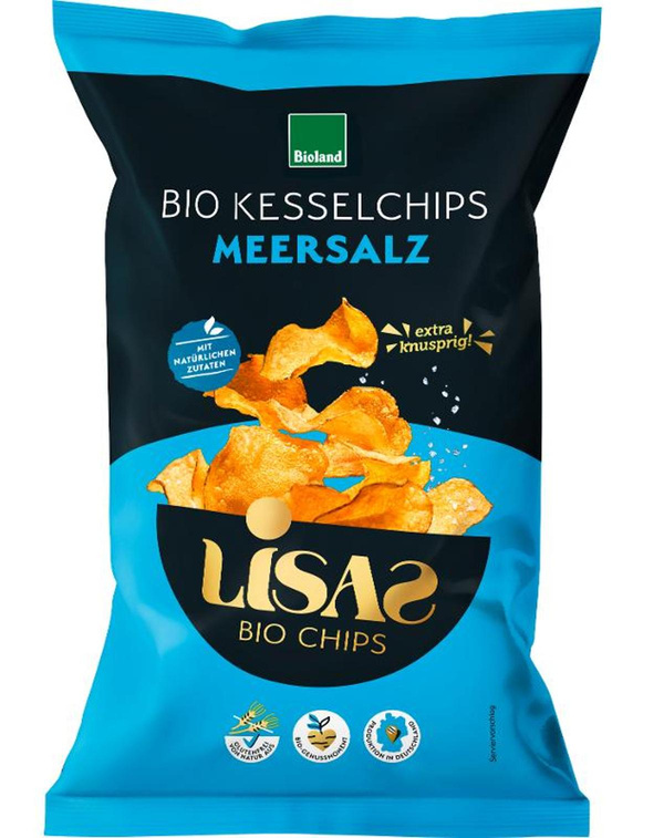 Produktfoto zu Meersalz Kesselchips 115g