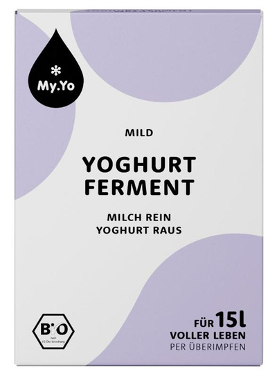 Produktfoto zu Yoghurt Ferment Mild 3 Beutel á 5g