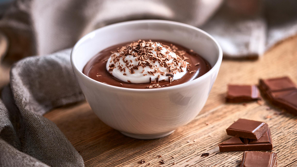 Rezeptbild für Espressopudding mit Schokoschmelz
