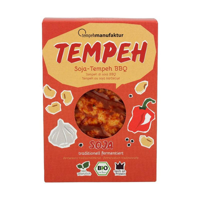 Produktfoto zu Tempeh Soja BBQ 200g vegan