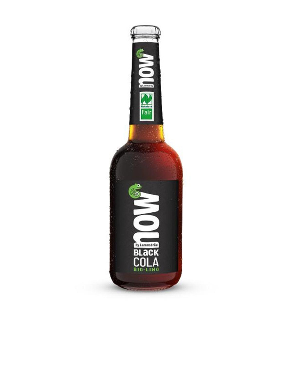 Produktfoto zu now Black Cola Kiste 10x0,33L