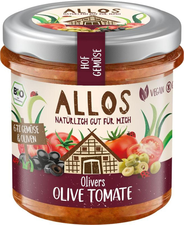 Produktfoto zu Brotaufstrich "Olivers Olive Tomate" 135g