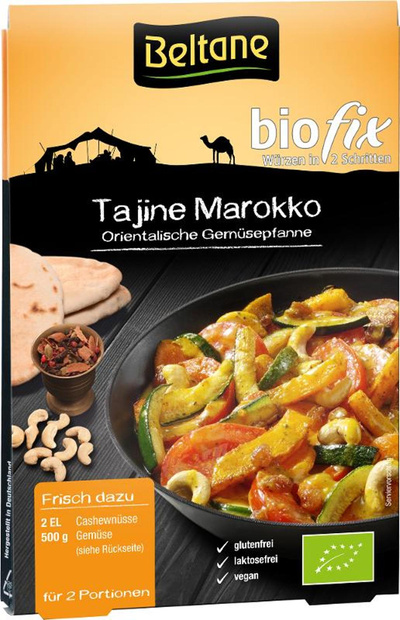 Produktfoto zu biofix Tajine Marokko 2 Portionen