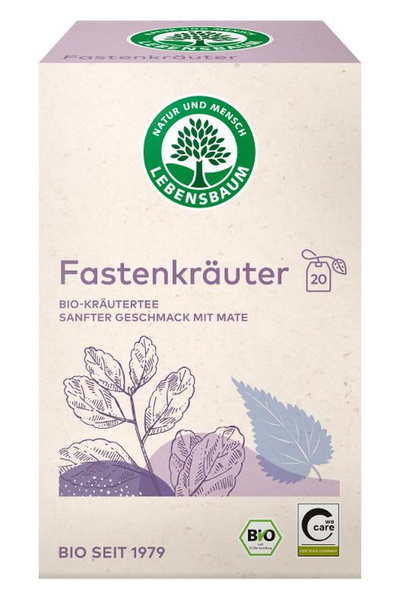 Produktfoto zu Fastenkräuter Kräutertee 20 Beutel