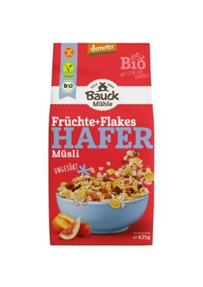 Produktfoto zu Frücht+Flakes Hafer Müsli gf 425g