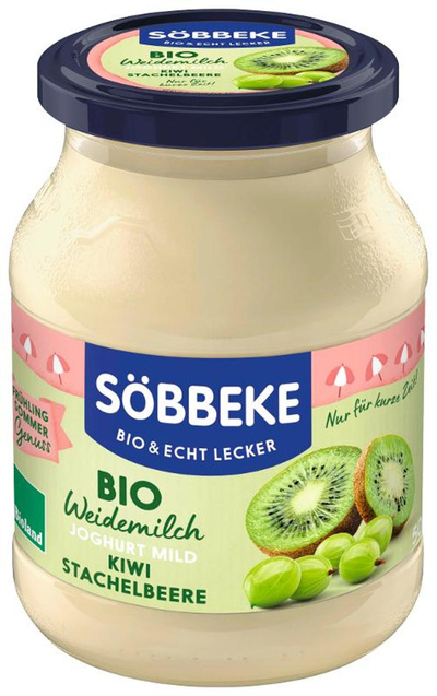 Produktfoto zu Joghurt Kiwi-Stachelbeere 3,8% 500 g