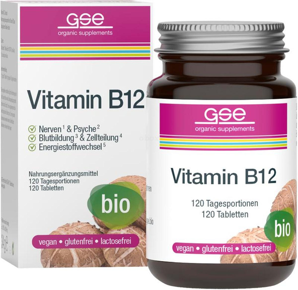 Produktfoto zu Vitamin B12 Compact 120 Tabletten