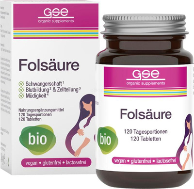 Produktfoto zu Folsäure 120 Tabletten