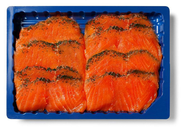 Produktfoto zu Graved Lachs in Scheiben 500g