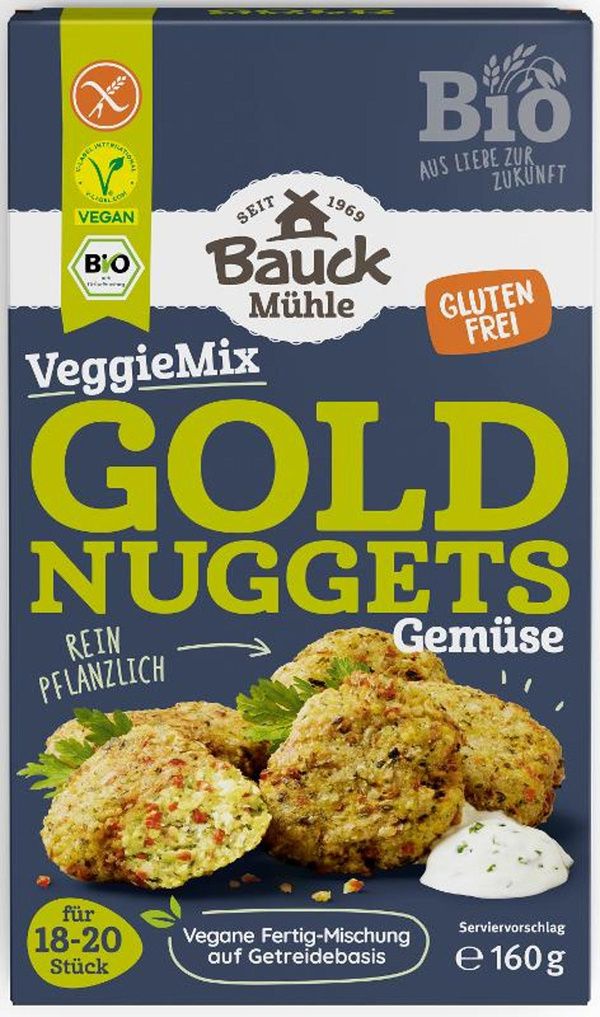 Produktfoto zu VeggieMix Nuggets Gemüse