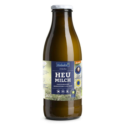 Produktfoto zu Heumilch Kuh&Kalb demeter Kiste 6*1L