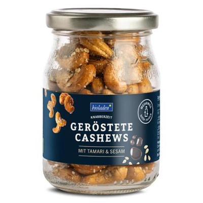 Produktfoto zu Cashews Tamari Sesam 140g