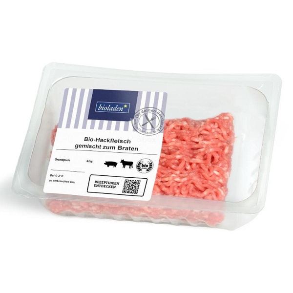 Produktfoto zu Hackfleisch halb & halb 400g