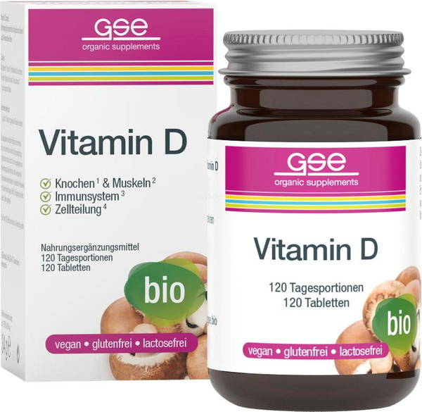 Produktfoto zu Vitamin D Compact 120 Tabletten